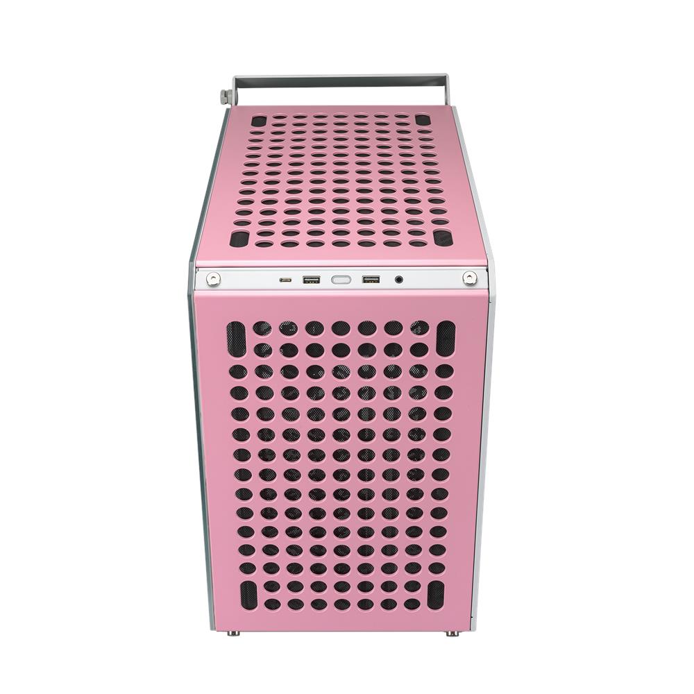 Case QUBE 500 Flatpack Macaron Edition Midi Tower ATX /EATX /ITX /micro ATX 3 Porte USB 3.2 Colore Crema (Finestrato) - Foto 14