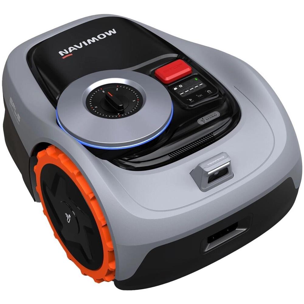Tagliaerba Robotizzato Navimow i105e Superficie 600 m² Larghezza Taglio 18 cm Colore Nero /Grigio /Arancione - Foto 2