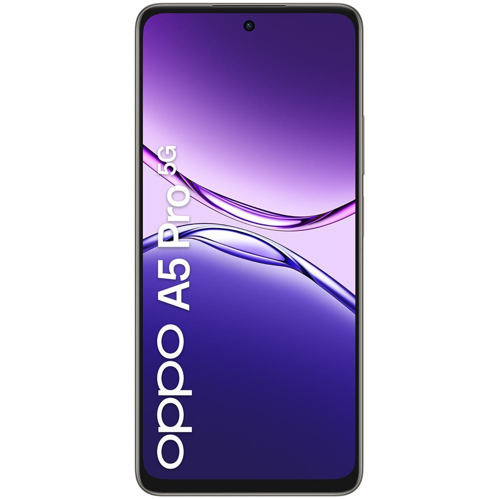 A5 Pro AI 5G 256GB 8GB Ram Display 6.67" HD+ 120Hz Main Camera 50MP USB Type-C Diual nanoSim Android 15 Dimensity 6300 5800mAh Black Brown Tim - Foto 1