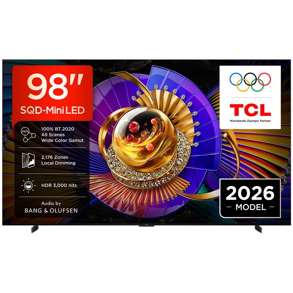 C7L TV 98C7L SQD-Mini LED da 98", 4K HDR, 3000 nit, 2.176 zone di dimming, Google TV, 144Hz, Dolby Vision & Atmos, Audio Bang & Olufsen - Foto 1