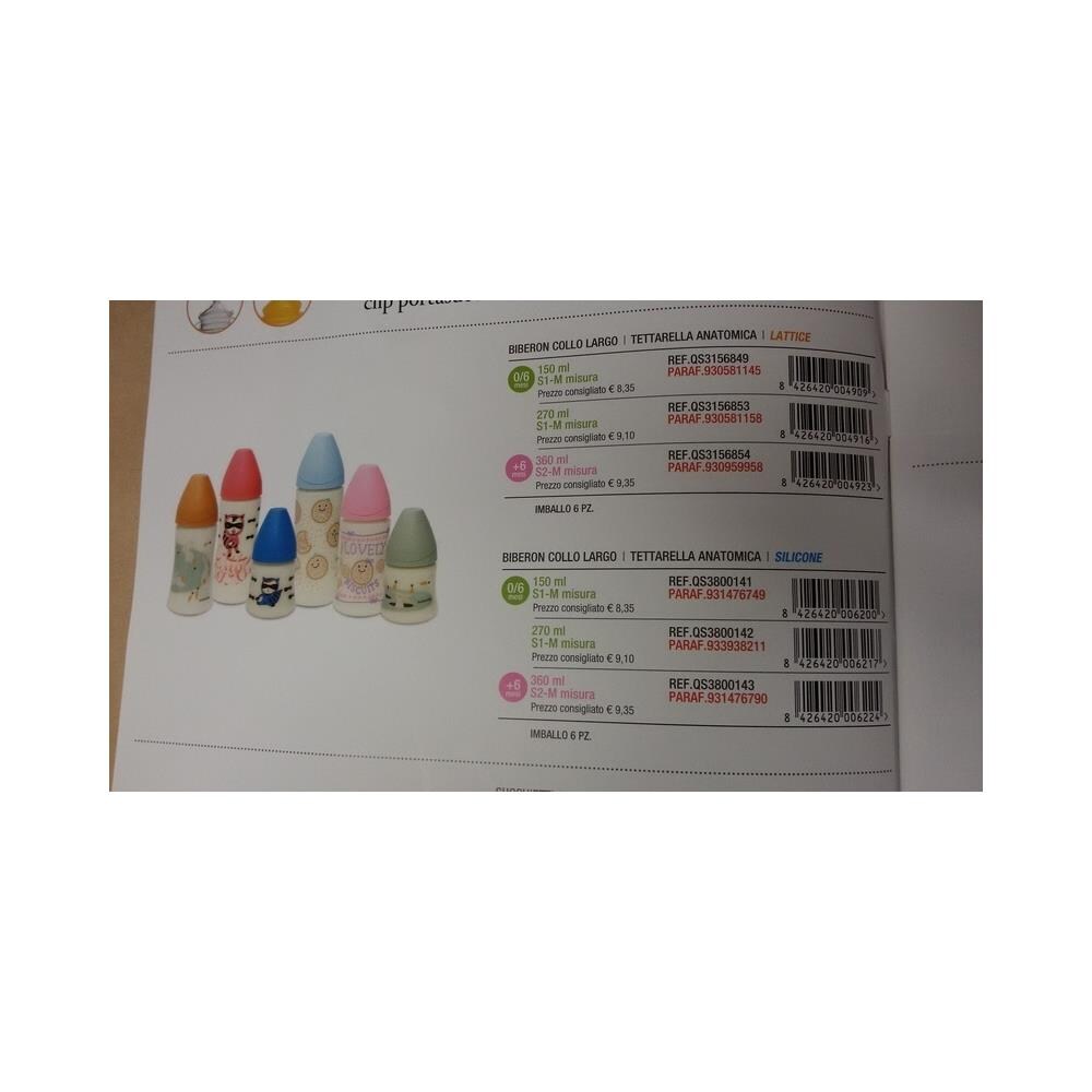 Biberon Collo Largo 270ml Latt S1 - Foto 1