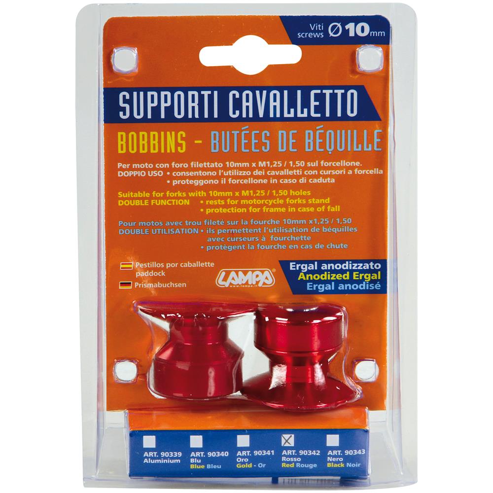 Cp. supporti Cavalletto Rosso Viti 10mm - Foto 4