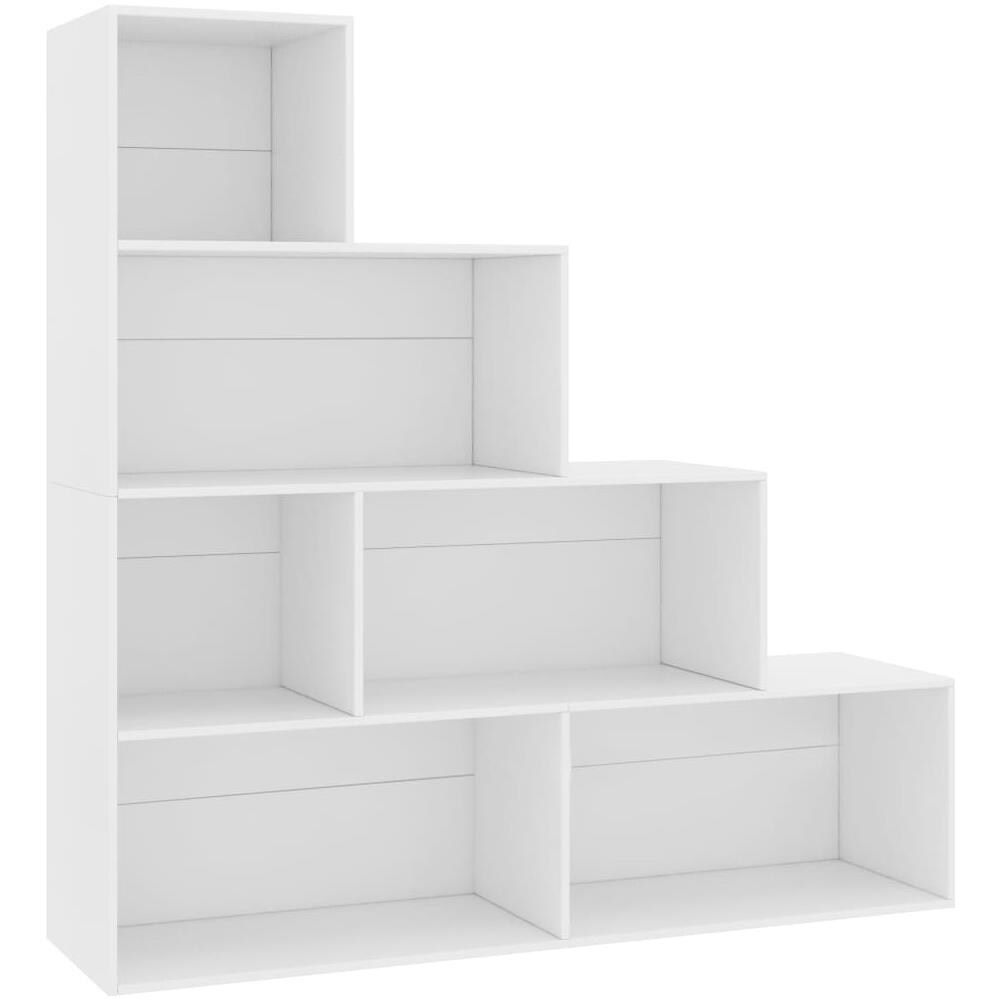 Libreria /Divisorio Bianco 155x24x160 cm in Legno Multistrato - Foto 2