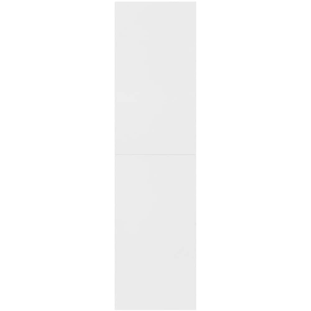 Libreria /Divisorio Bianco 155x24x160 cm in Legno Multistrato - Foto 9