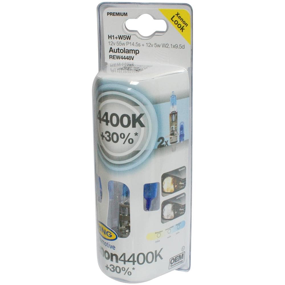 Rew4448v Lampadine Xenon 4400k H1+w5w 12v - Foto 1