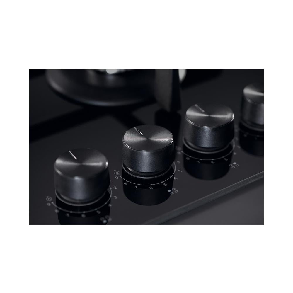 Piano Cottura GOWL 628 / NB a Gas 4 Fuochi Gas Colore Nero - Foto 2