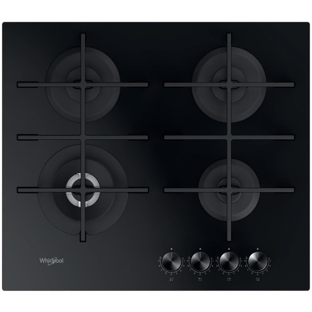 Piano Cottura GOWL 628 / NB a Gas 4 Fuochi Gas Colore Nero - Foto 1