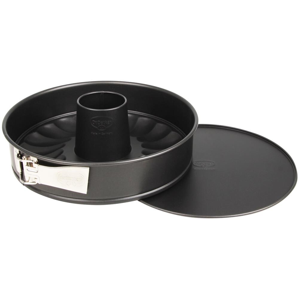 Tortiera Apribile Doppio Fondo 26 Cm Dr Oetker Cameo, In Acciaio Nero - Foto 1