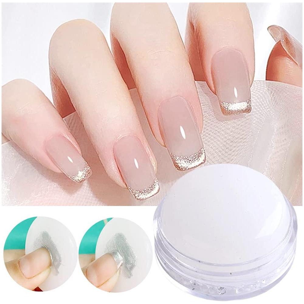 Tampone Per Timbri Per Nail Art In Silicone Bianco - Foto 1