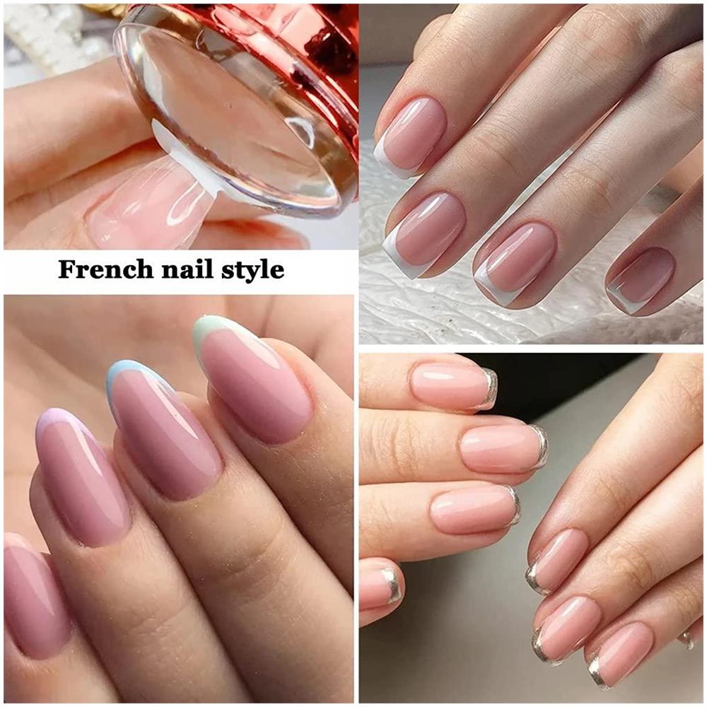 Tampone Per Timbri Per Nail Art In Silicone Bianco - Foto 6