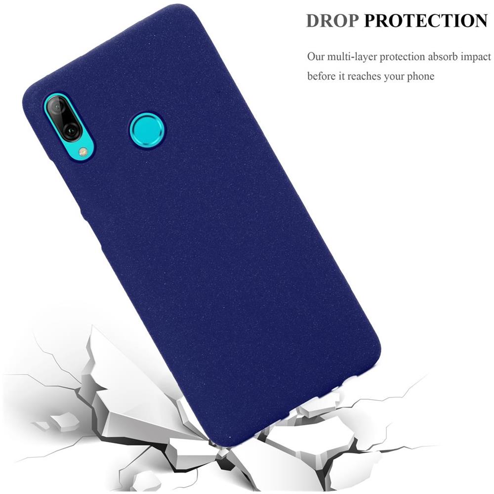 Custodia Compatibile Con Huawei P Smart 2019 / Honor 10 Lite In Frost Blu Scuro - Coperchio Protettivo In Silicone Tpu Flessibile - Foto 7
