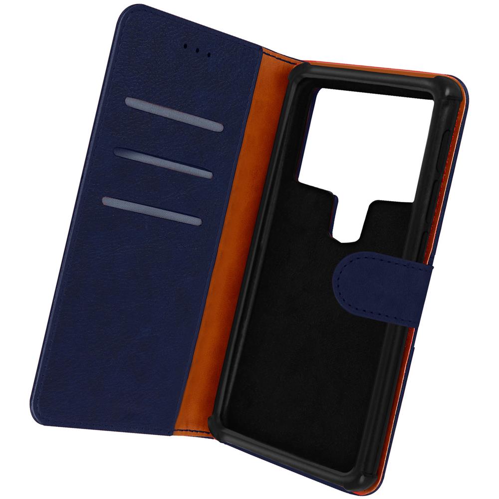 Custodia Universale Per Smartphone Da 5,5 A 6 Pollici Con Scomparti Blu Scuro - Foto 1