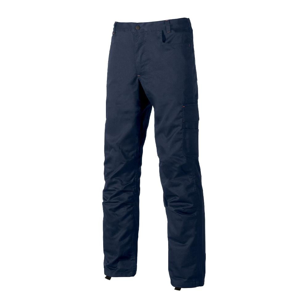 Upower Alfa Pantalone Da Lavoro Multi Tasca Meccanici Elettricisti Muratori Colore Deep Blue Tg. 58 - Foto 1