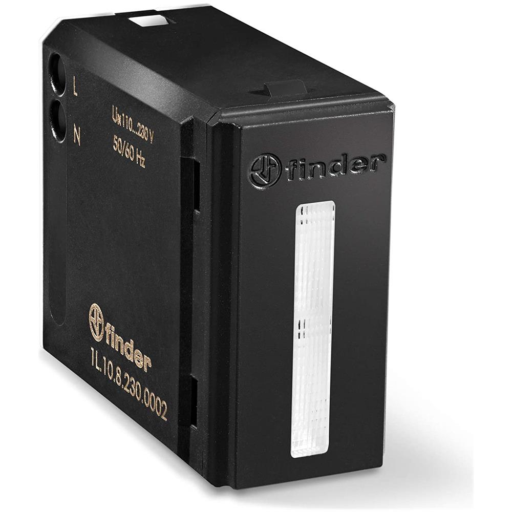 Lampada Di Emergenza A Led Lumos Tipo 1l. 10 Con Adattatori Per Serie Civili Nero - Foto 1