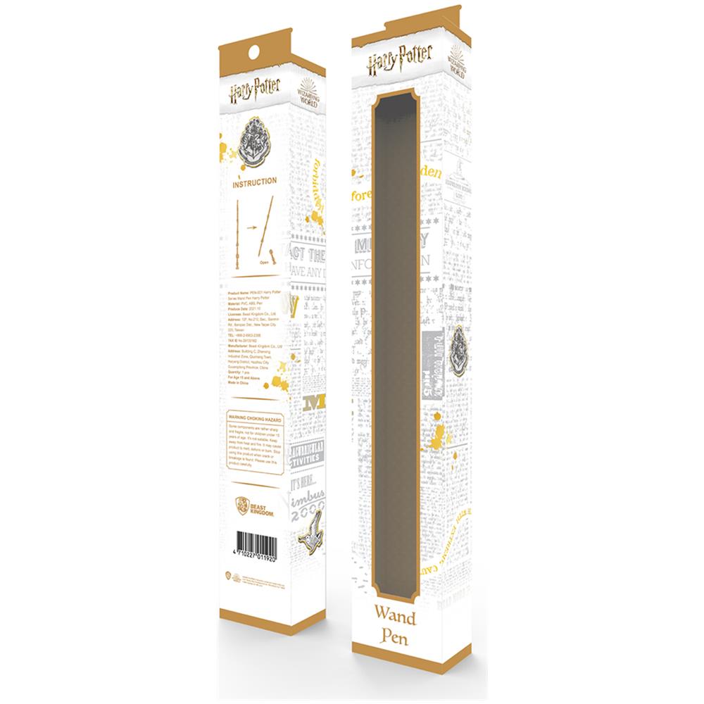 Penna Bacchetta Magica 28cm Lord Voldemort Precisione Ed Eleganza, Beige - Foto 2