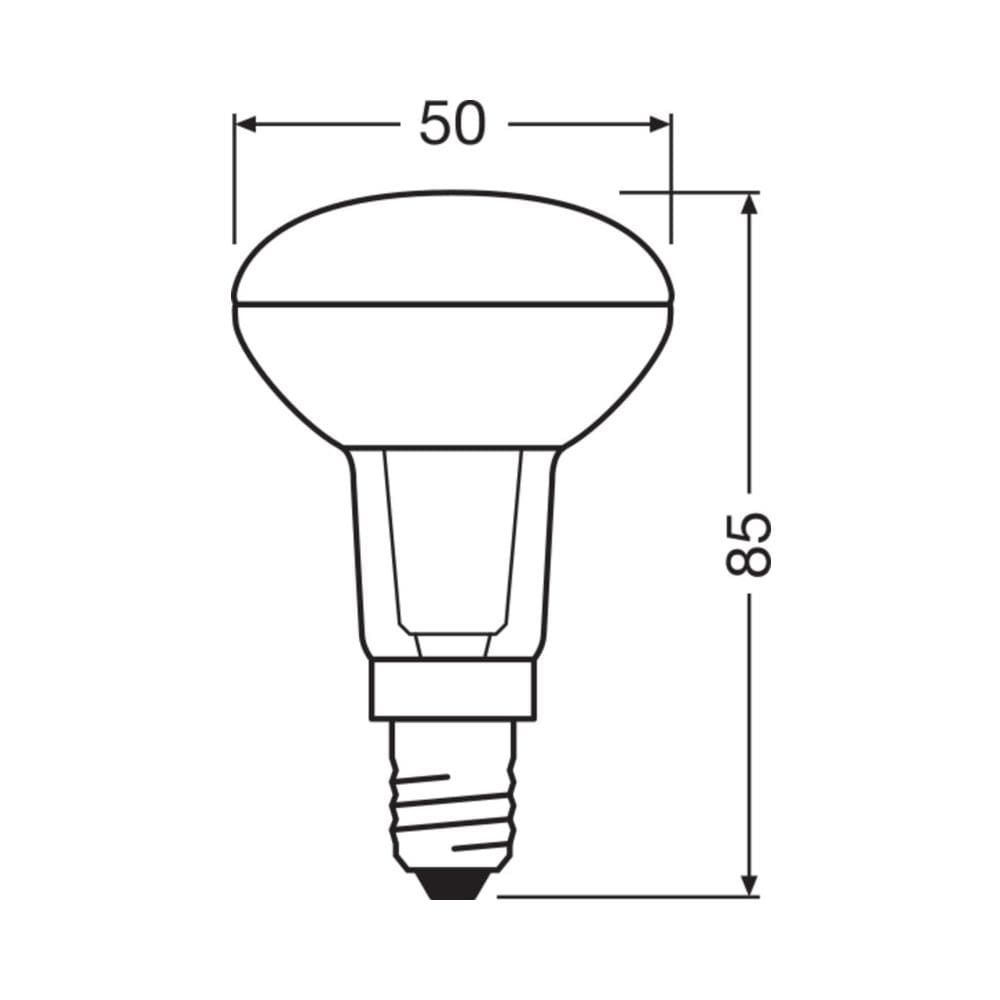 Bellalux Lampadina Led R50 E14 4.3w 350lm 2700k Ip20 36° [lv-4058075117150] - Foto 2