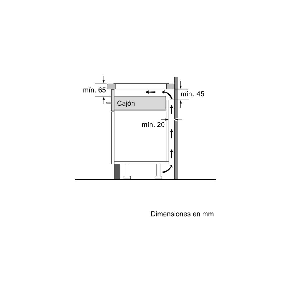 Piano Cottura 3EB930LQ a Induzione 2 Zone Cottura da 28.8cm Colore Nero - Foto 4