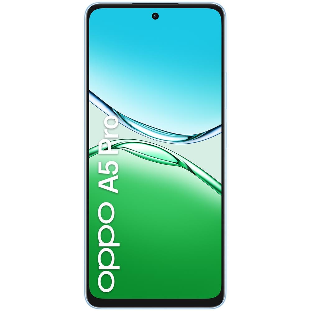 A5 Pro AI 4G 256GB 8GB Ram Display 6.67" HD+ 90Hz Main Camera 50MP Dual nanoSim USB: Type-C Android 15 Snapdragon 6s Gen1 5800mAh Feather Blue Tim - Foto 1