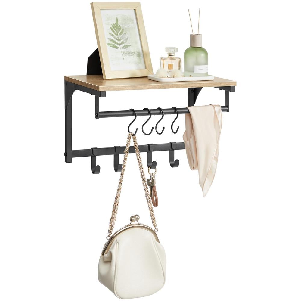 Mensola sospesa a parete con ganci - Sonoma LCR103B11 - Foto 6