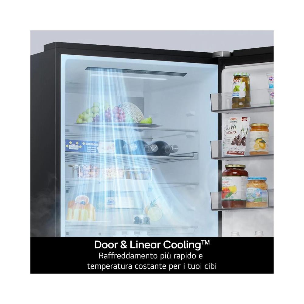 GBBW322DPY Frigorifero combinato Fit & Max 70cm, Classe C, 465L, AI Fresh, Prime Silver - Foto 5