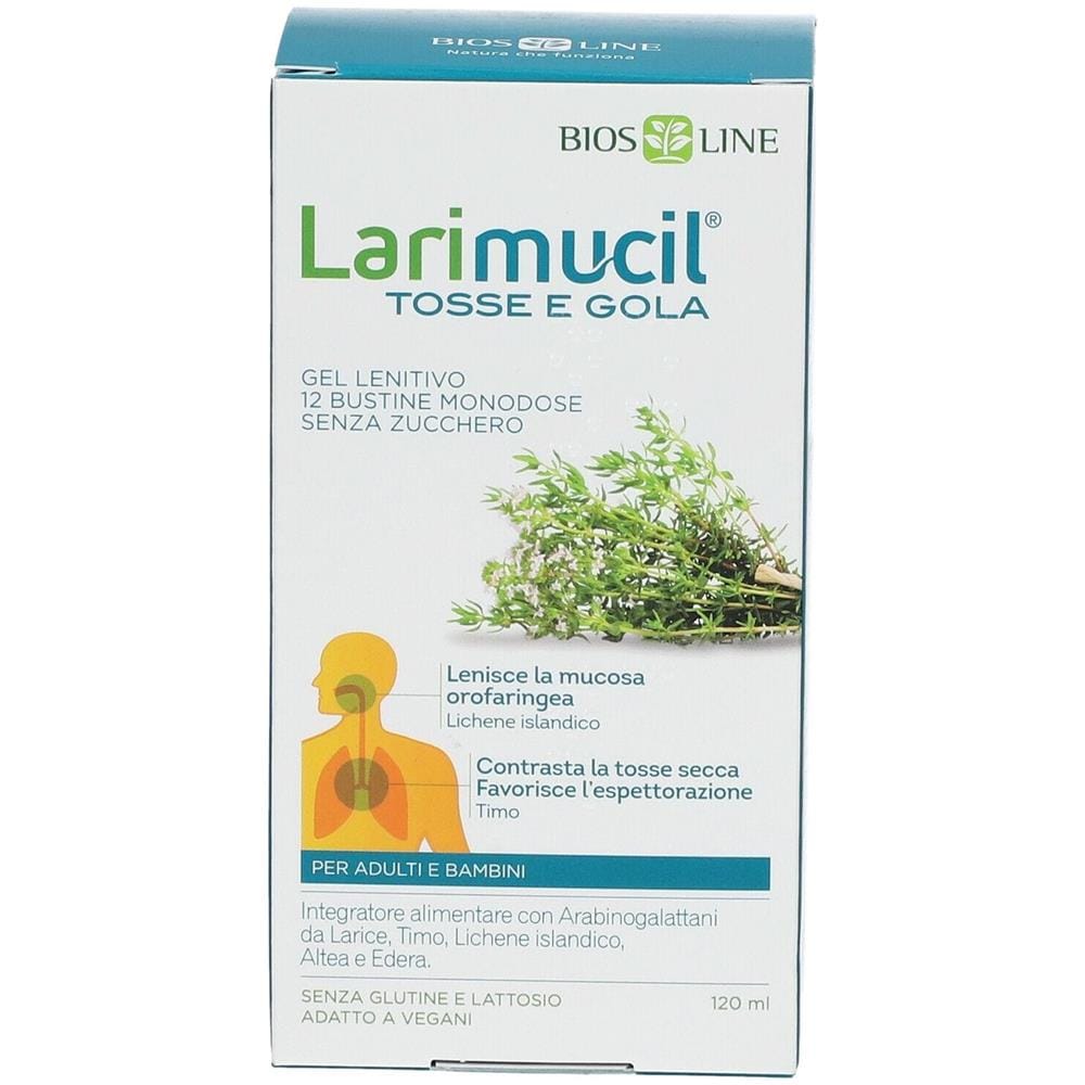 Larimucil Tosse Gola 12 Bustine 10 ml - Foto 2