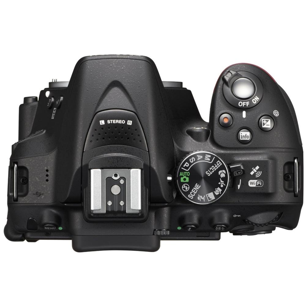 D5300 Kit Nero 18-55 VR II sensore CMOS da 24.2 Mpx Display 3'' Filmati in Full HD Wi-Fi GPS colore Nero - Foto 4