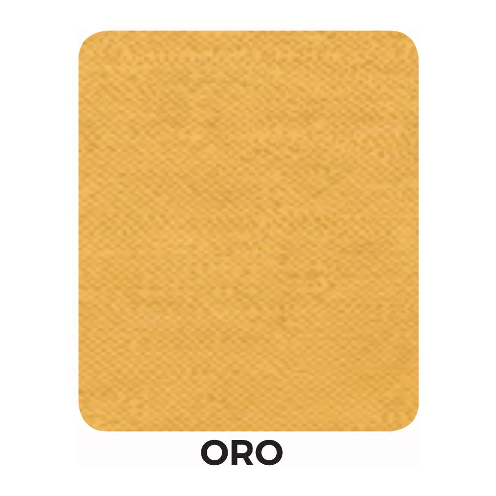 Tovaglia Copritavolo Plastificata Antimacchia Modello Panama Made In Italy 140x140 Oro - Foto 1