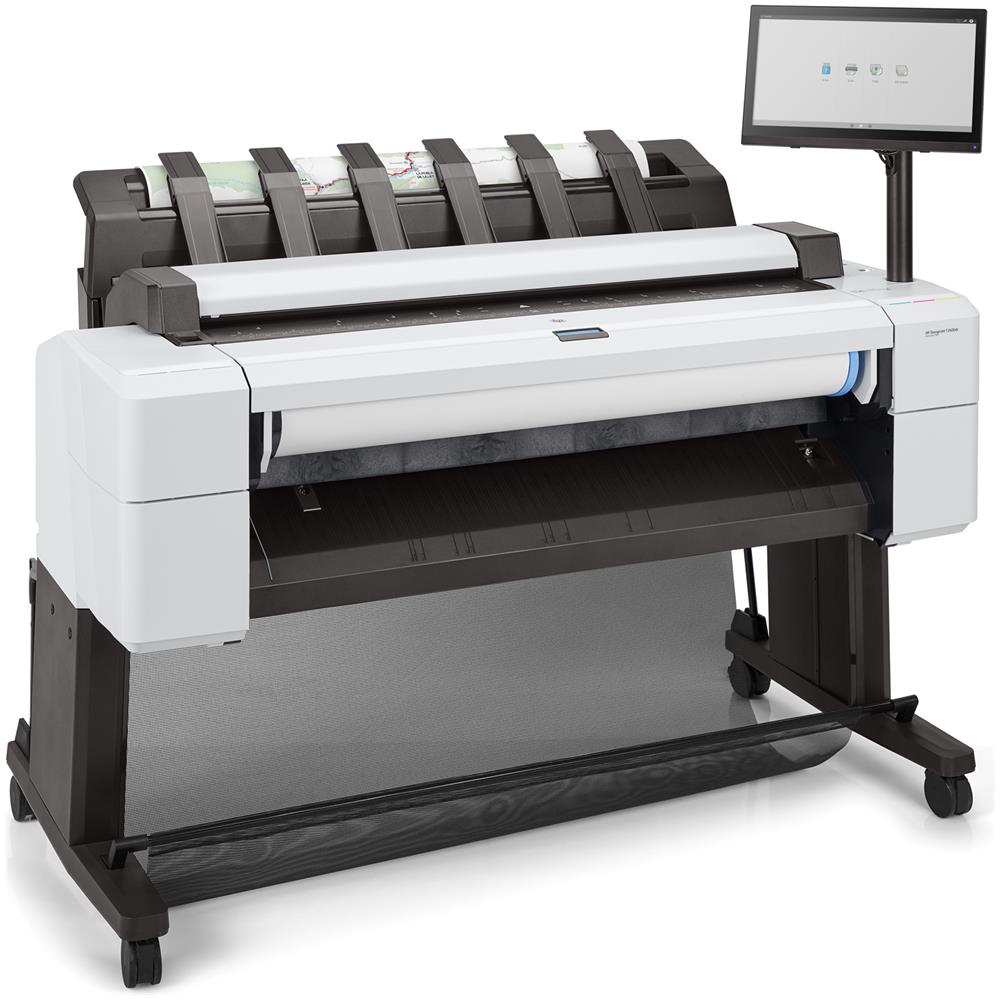 Stampante Multifunzione DesignJet T2600 PostScript Inkjet a Colori Stampa Scansione A0 Ethernet - Foto 2