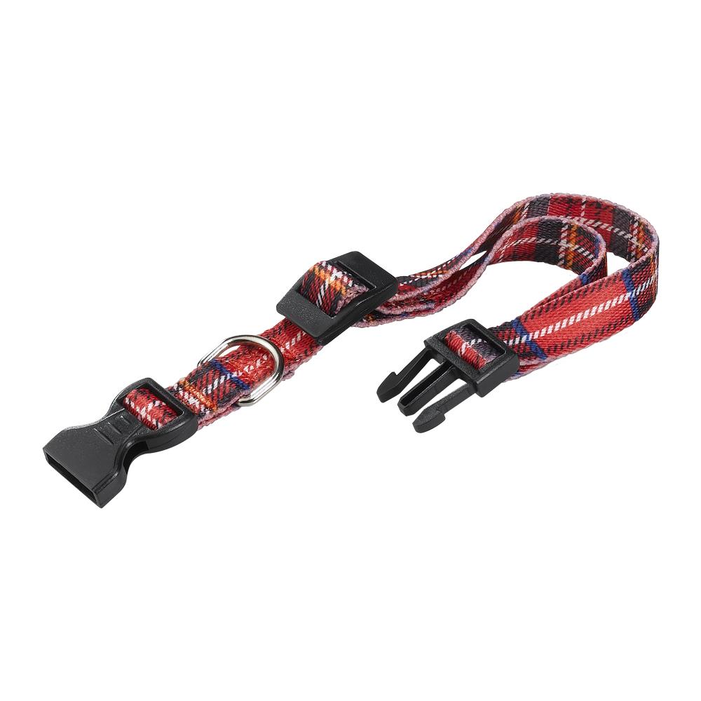 Collare Cani Nylon Regolabile Club C Tartan Cane Varie Misure - Foto 1