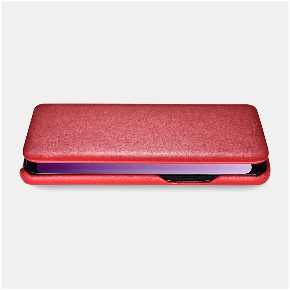 Samsung S9 Custodia In Vera Pelle Series Curvo Bordo Di Lusso Blu - Foto 3