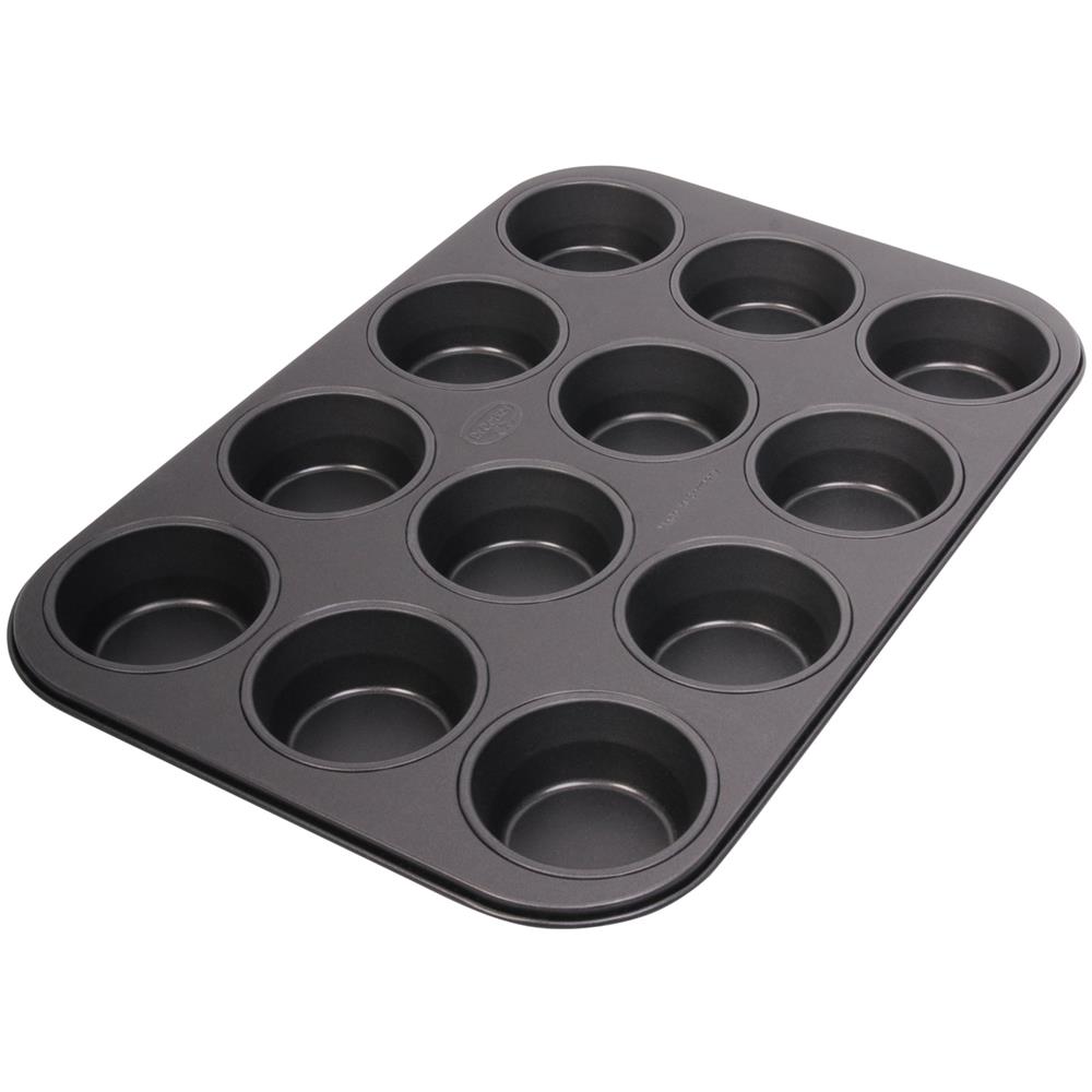 Stampo 12 Muffin Dr Oetker Cameo, In Acciaio Nero - Foto 1