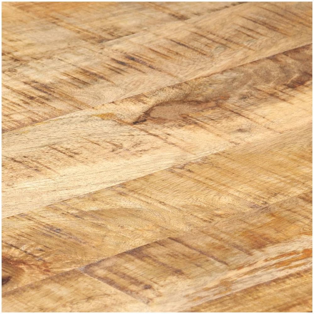 Tavolino da Salotto 110x60x40 cm in Legno di Mango Grezzo - Foto 2