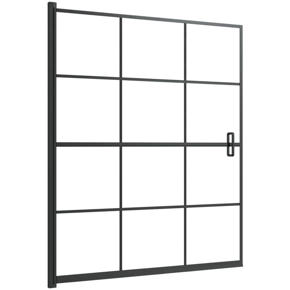 Pannello Per Box Doccia In Esg 116x140 Cm Nero - Foto 1