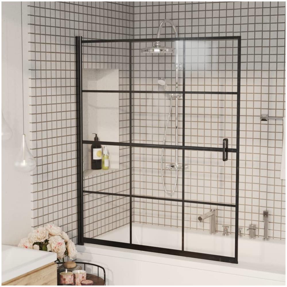 Pannello Per Box Doccia In Esg 116x140 Cm Nero - Foto 3