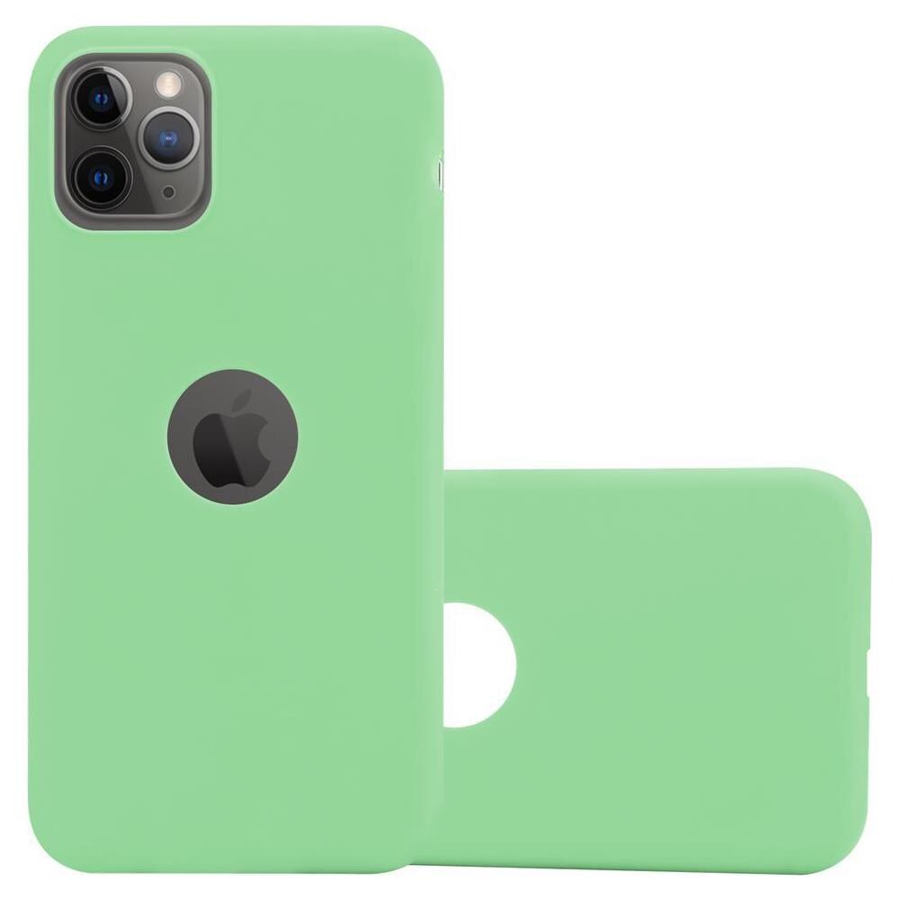 Custodia Compatibile Con Apple Iphone 11 Pro (xi Pro) In Candy Pastello Verde - Coperchio Protettivo In Silicone Tpu Flessibile - Foto 1