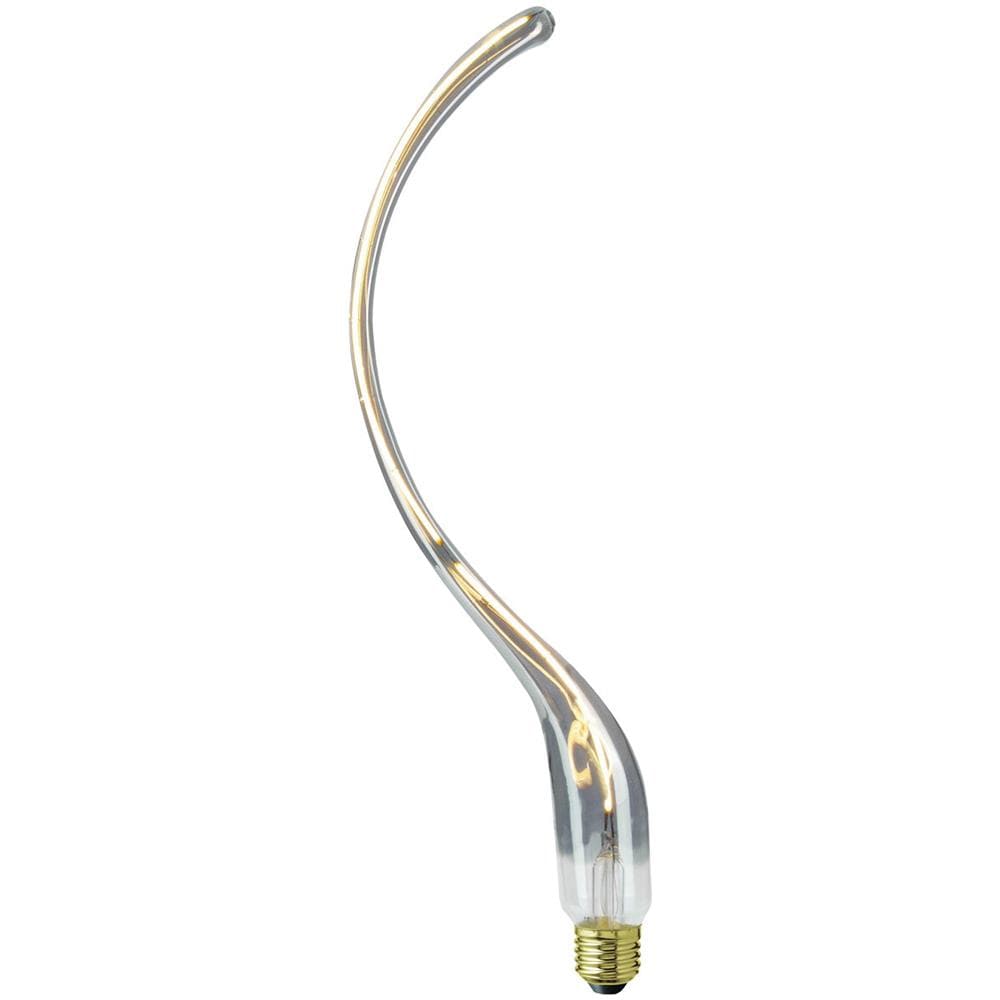 Lampadina Led E27 Regolabile 4w Smoky Glass Bianco Caldo 2200 - 2700k 380x200 Mm Vetro - Foto 4