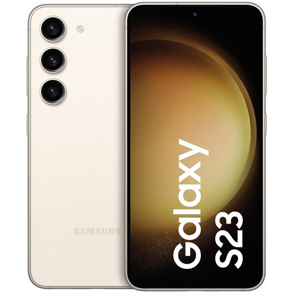 Galaxy S23 5G 256 GB 8 GB Ram Dual Sim Display 6.1" Full HD+ Fotocamera 50 Mpx Android Europa Crema - Foto 1