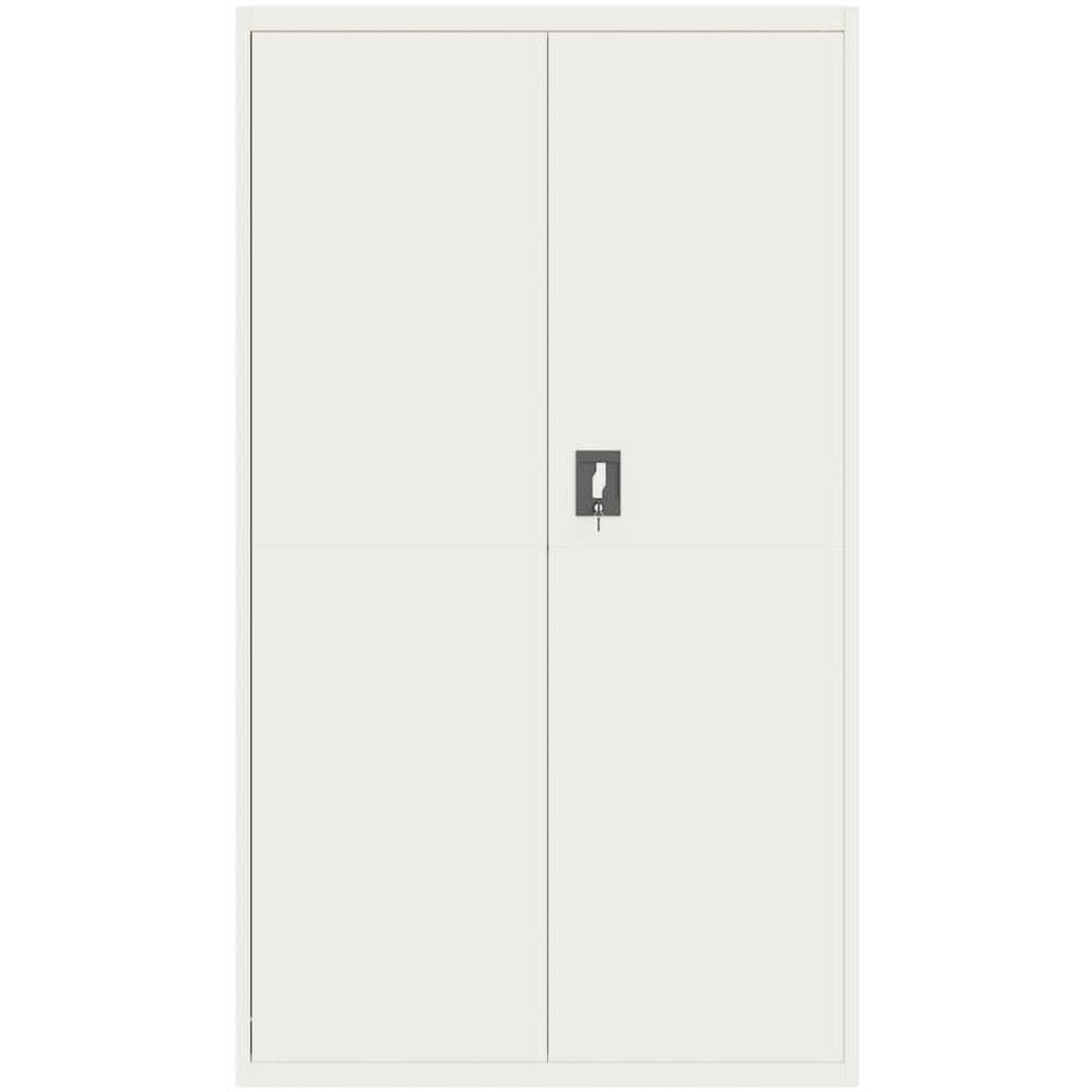 Armadio Classificatore Bianco 105x40x180 Cm In Acciaio - Foto 3