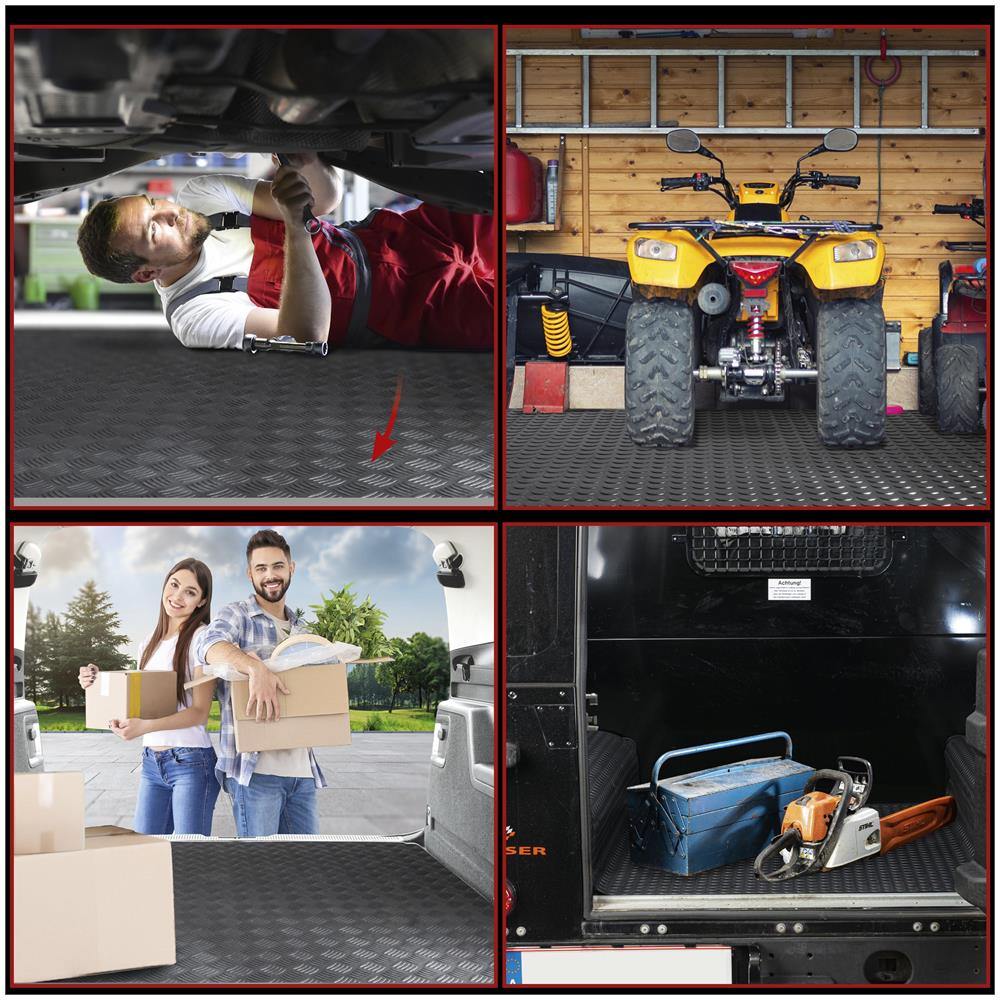 Tappetino Per Auto Coin 100x200 Cm Universale Nero - Foto 2