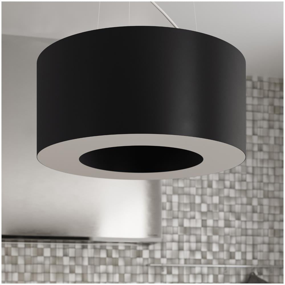 Lampadario Saturno 70 Nero Sl. 0752 - Minimalista Lampadario Nero 112x70x70 Cm - Foto 1