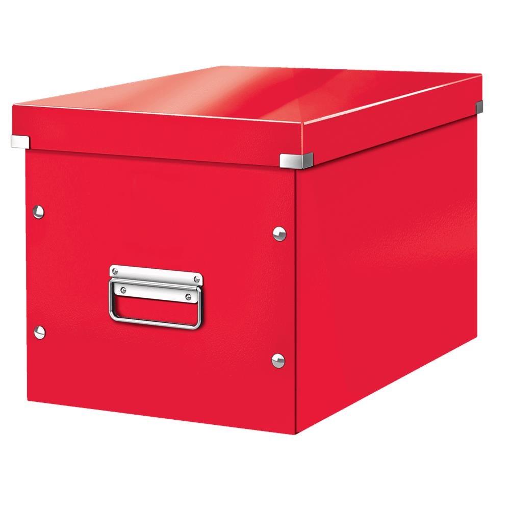 Click & Store WOW Armadietto portaoggetti Rettangolare Polipropilene (PP) Rosso - Foto 1