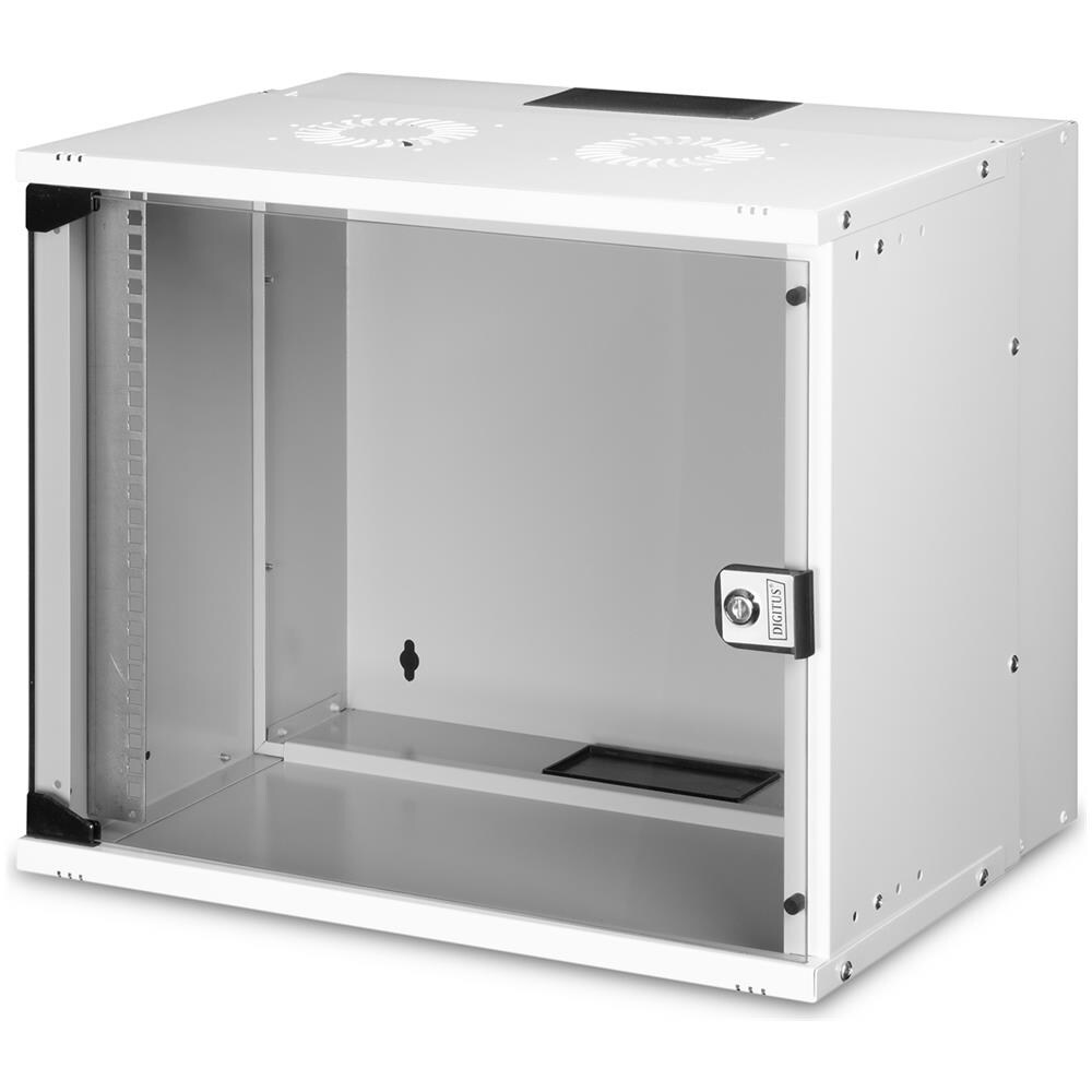 Armadio Rack SOHO PRO a Parete 19" 9U Colore Grigio - Foto 1