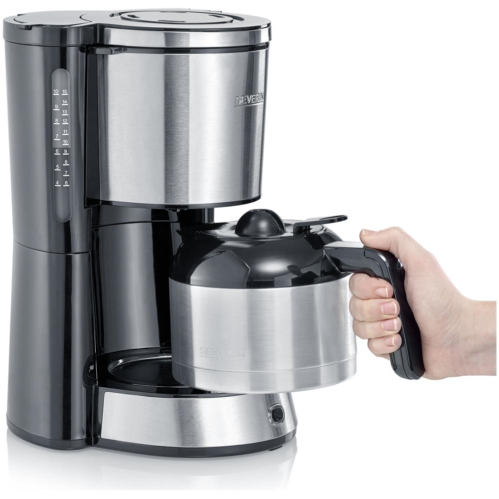 KA 4847 Macchina Caffè Americano 1 Litro Potenza 1000 Watt Colore Nero Acciaio Inox - Foto 2