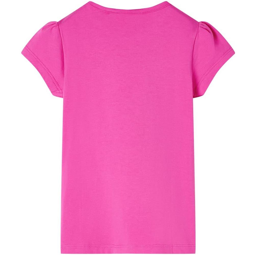 Maglietta da Bambina Maniche Aletta Rosa Scuro 140 - Foto 2