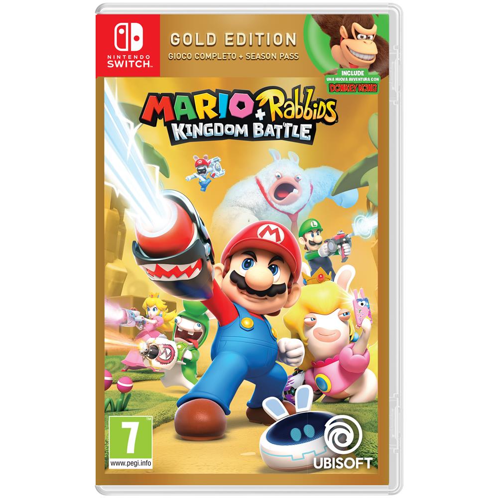 Switch - Mario + Rabbids Kingdom Battle Gold Edition  - Foto 1