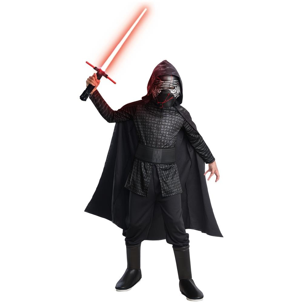 Costume Deluxe Kylo Ren Star Wars 9 Bambino - Taglia: 5 A 7 Anni - Foto 1