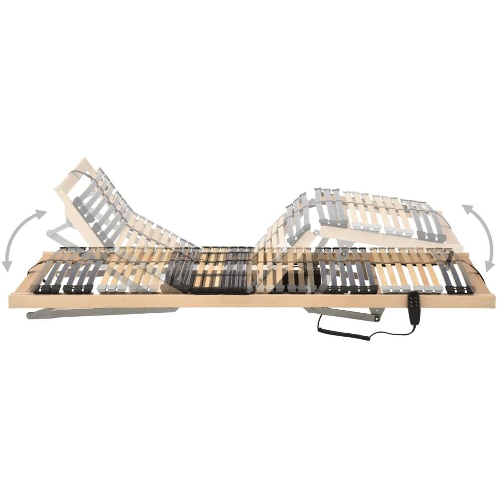Letto con Telaio a Doghe Elettrico 28 Doghe 7 Zone 70x200 cm - Foto 3