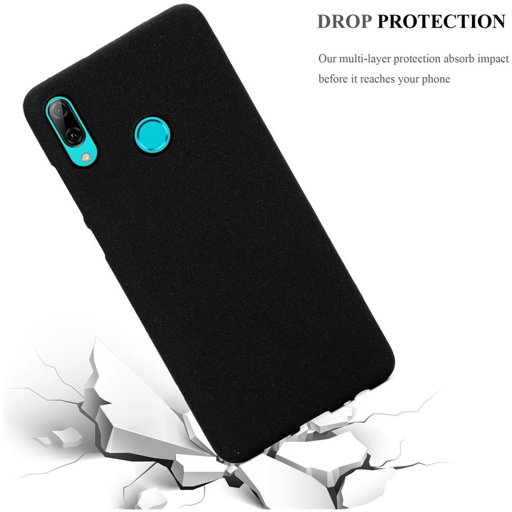 Custodia Compatibile Con Huawei P Smart 2019 / Honor 10 Lite In Frost Nero - Coperchio Protettivo In Silicone Tpu Flessibile - Foto 7