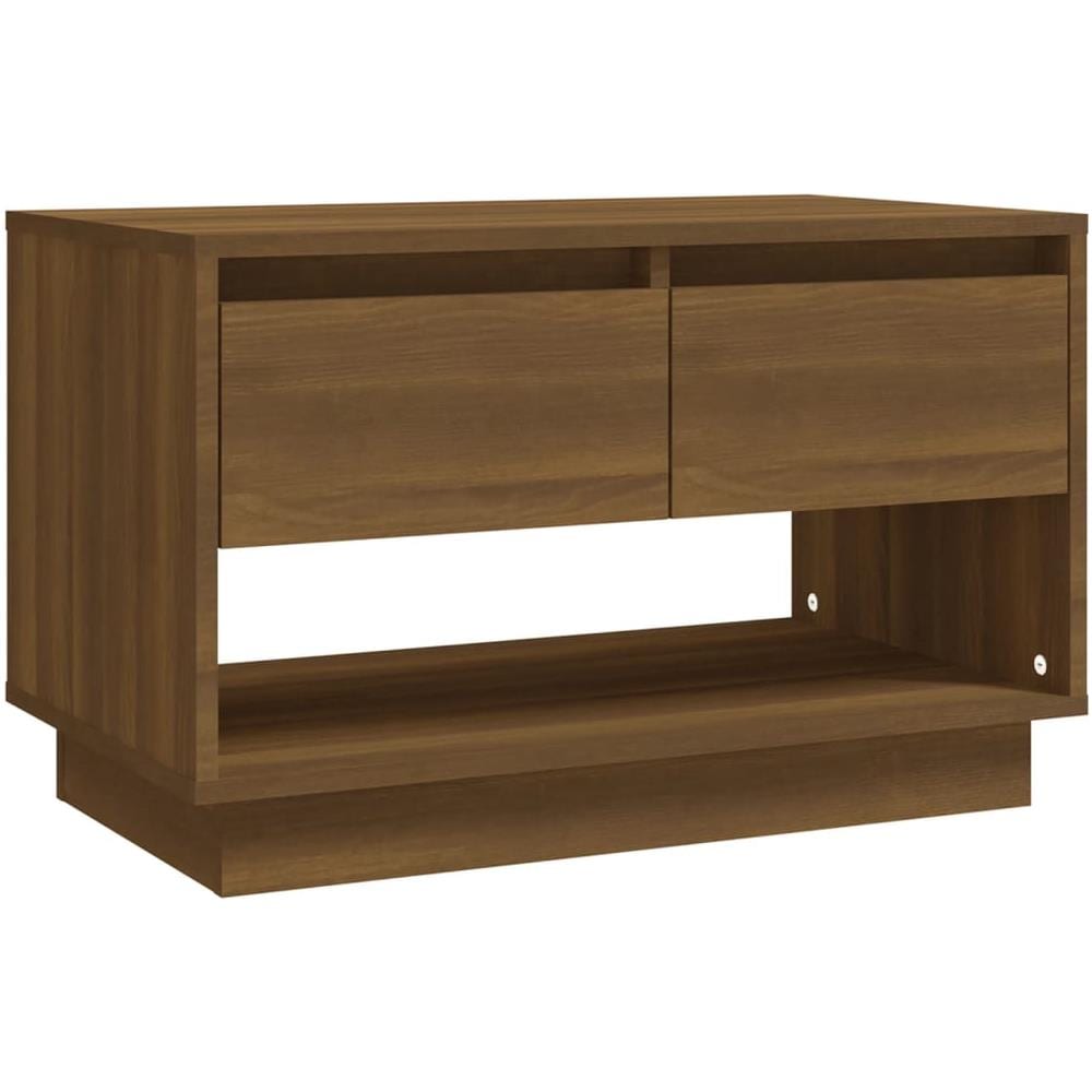 Mobile TV Rovere Marrone 70x41x44 cm in Truciolato - Foto 1
