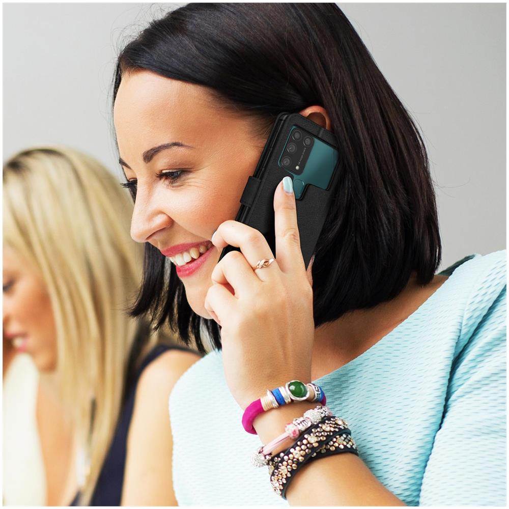 Custodia Universale Per Smartphone Da 6 A 6,7 Pollici Con Scomparti Nera - Foto 5